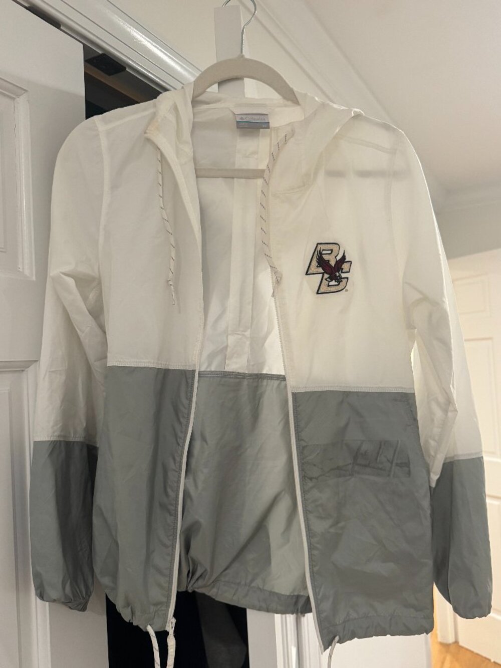 Boston College Columbia Windbreaker XS